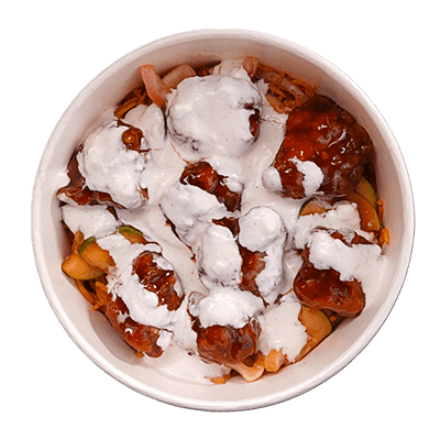 Korean Chunks Rice Bowl: Korean-Style Chicken Rice Bowl