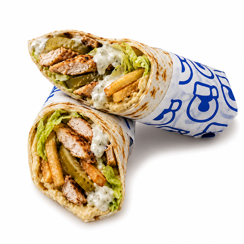 Authetic Chicken Wrap (Large)
